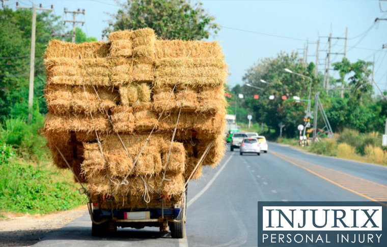 overloaded truck